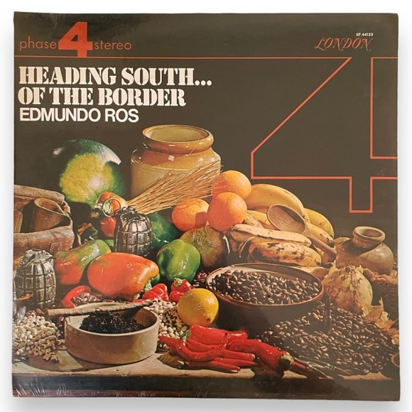 Sealed EDMUNDO ROS HEADING SOUTH... OF THE BORDER 12" RECORD 1971 USA EDITION - Picture 1 of 2